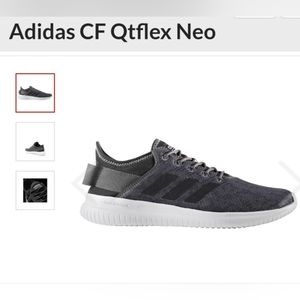 Like New Adidas Cloudfoam QT Flex Grey / Black